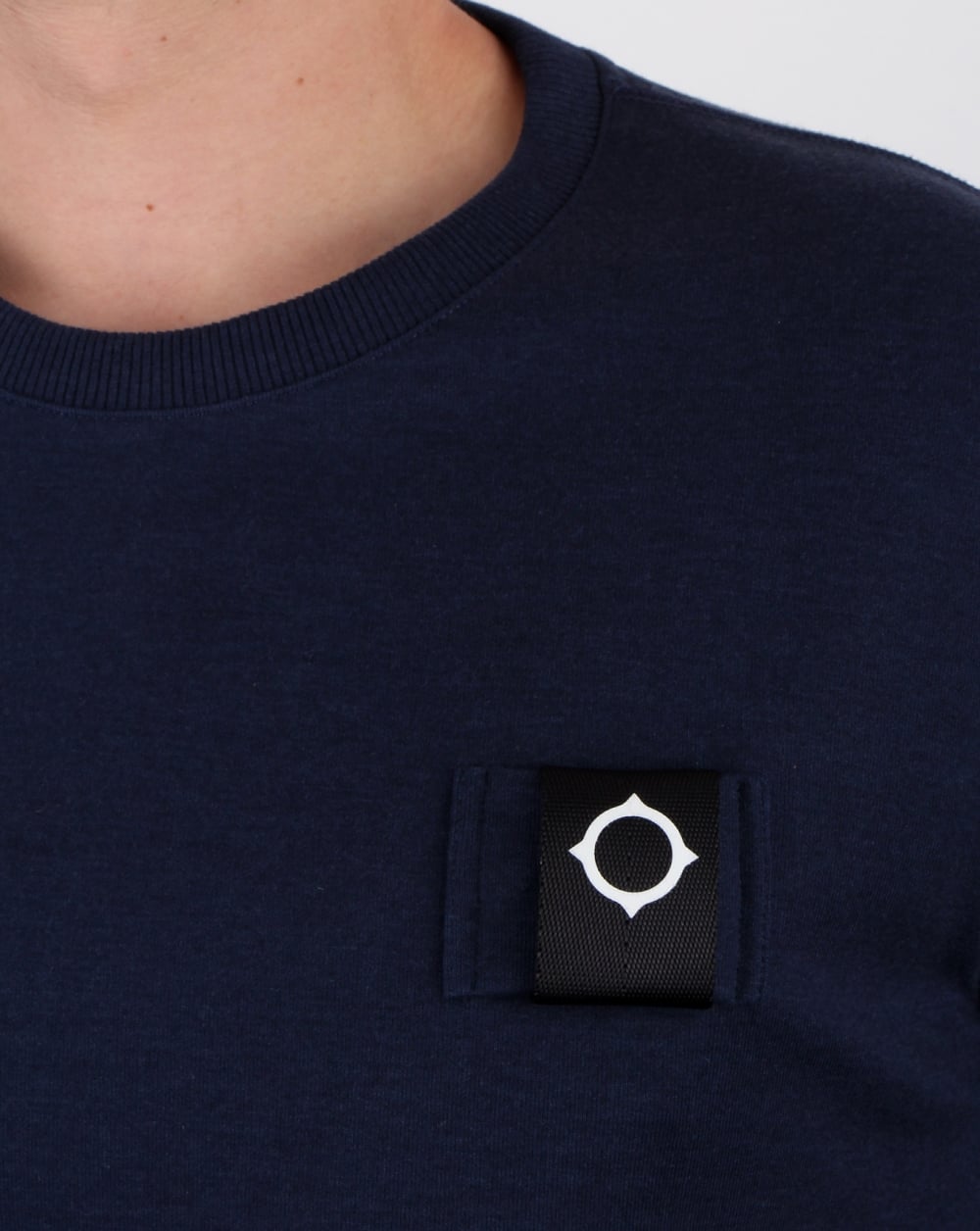 Ma.strum U-boat Crew Neck Dress Blue
