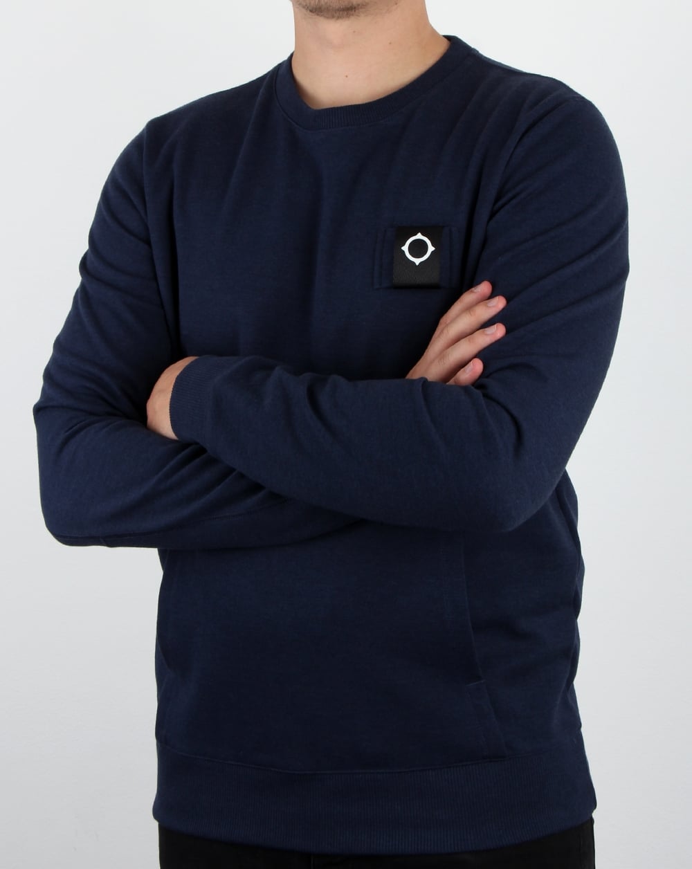 Ma.strum U-boat Crew Neck Dress Blue