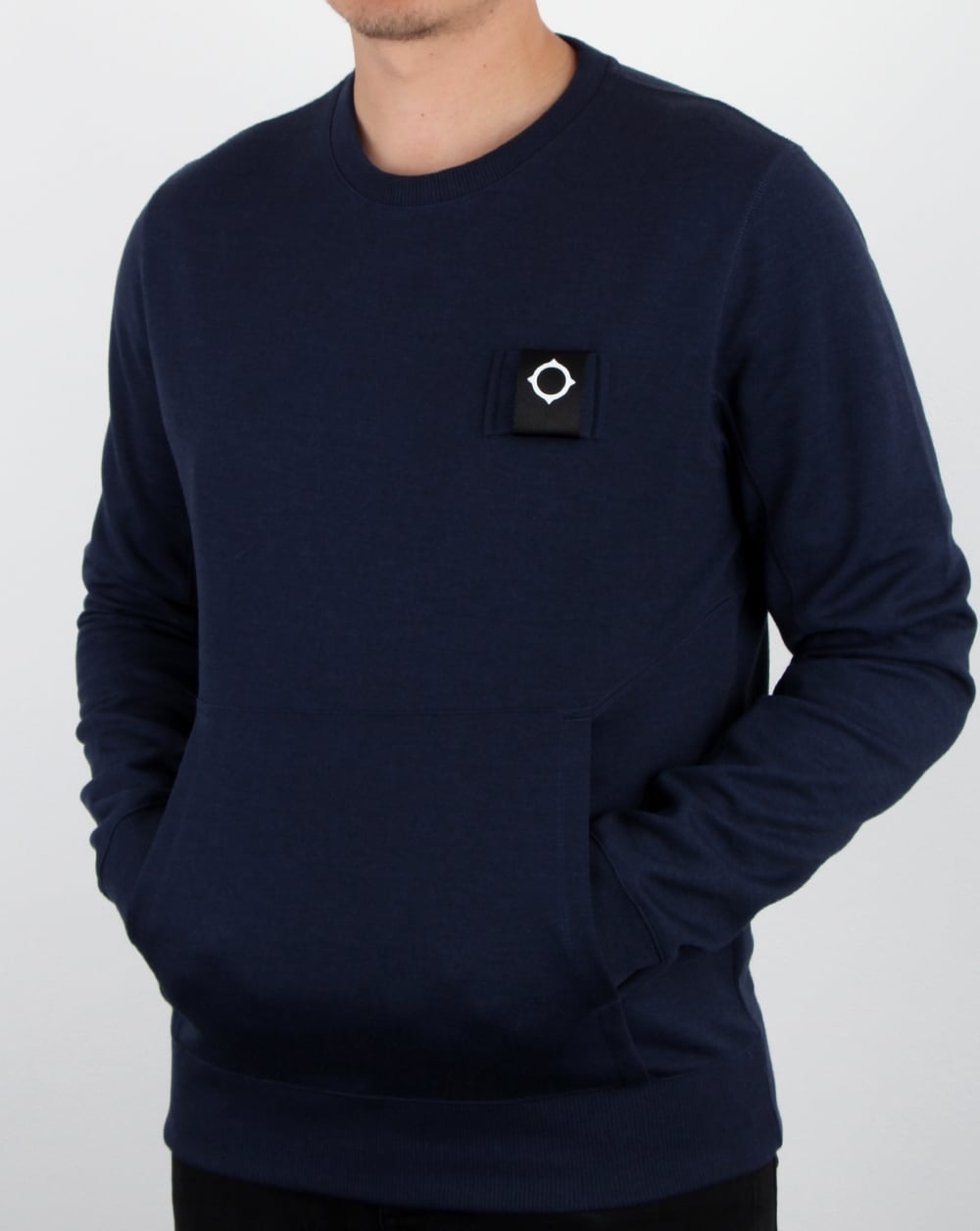 Ma.strum U-boat Crew Neck Dress Blue
