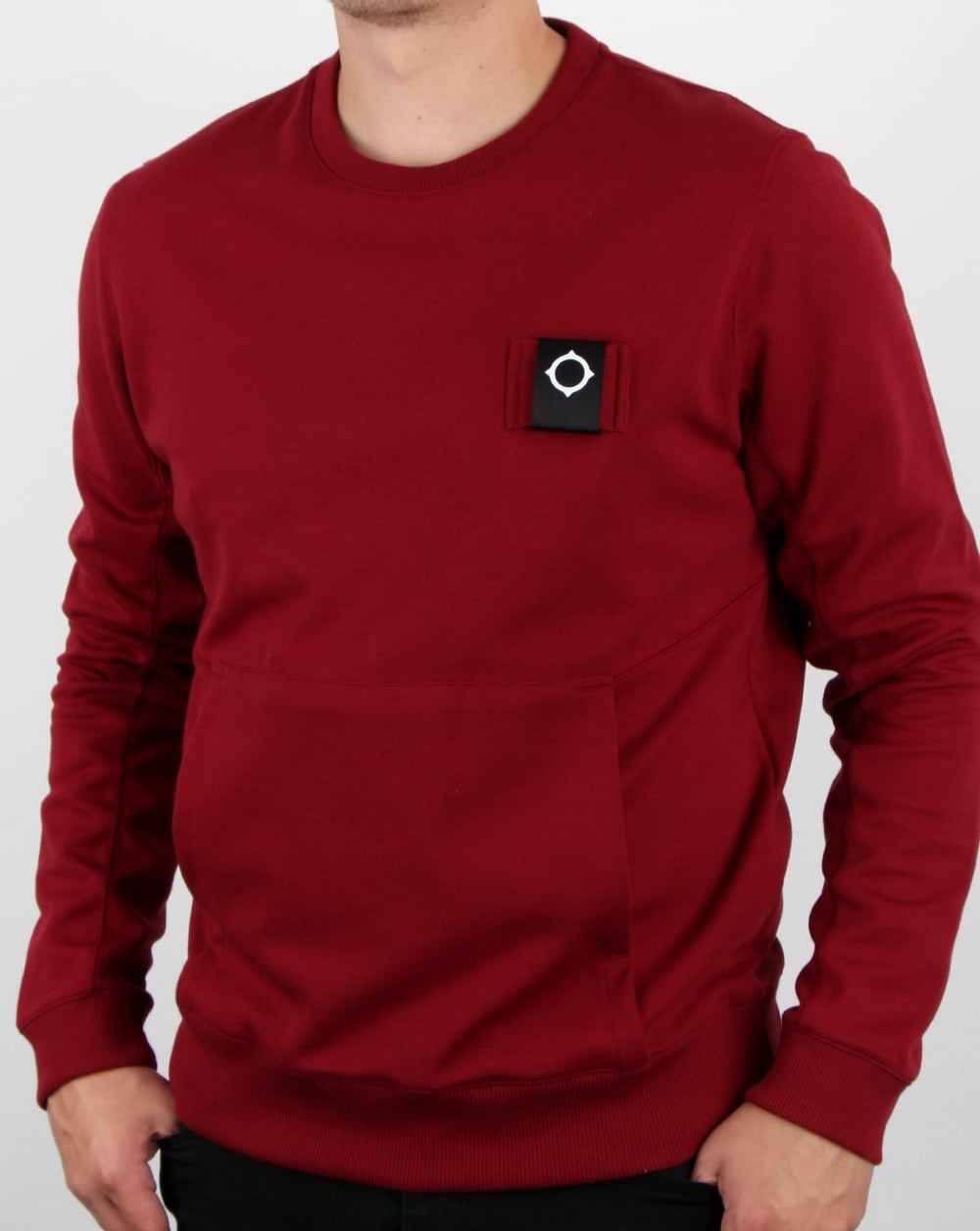 Ma.strum U-boat Crew Neck Claret