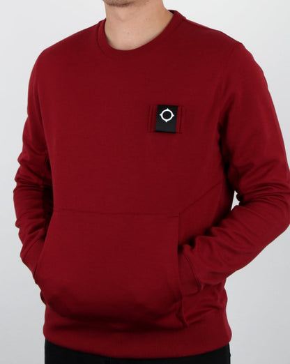 Ma.strum U-boat Crew Neck Claret