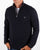 Gant Quarter Zip knit Jumper Navy