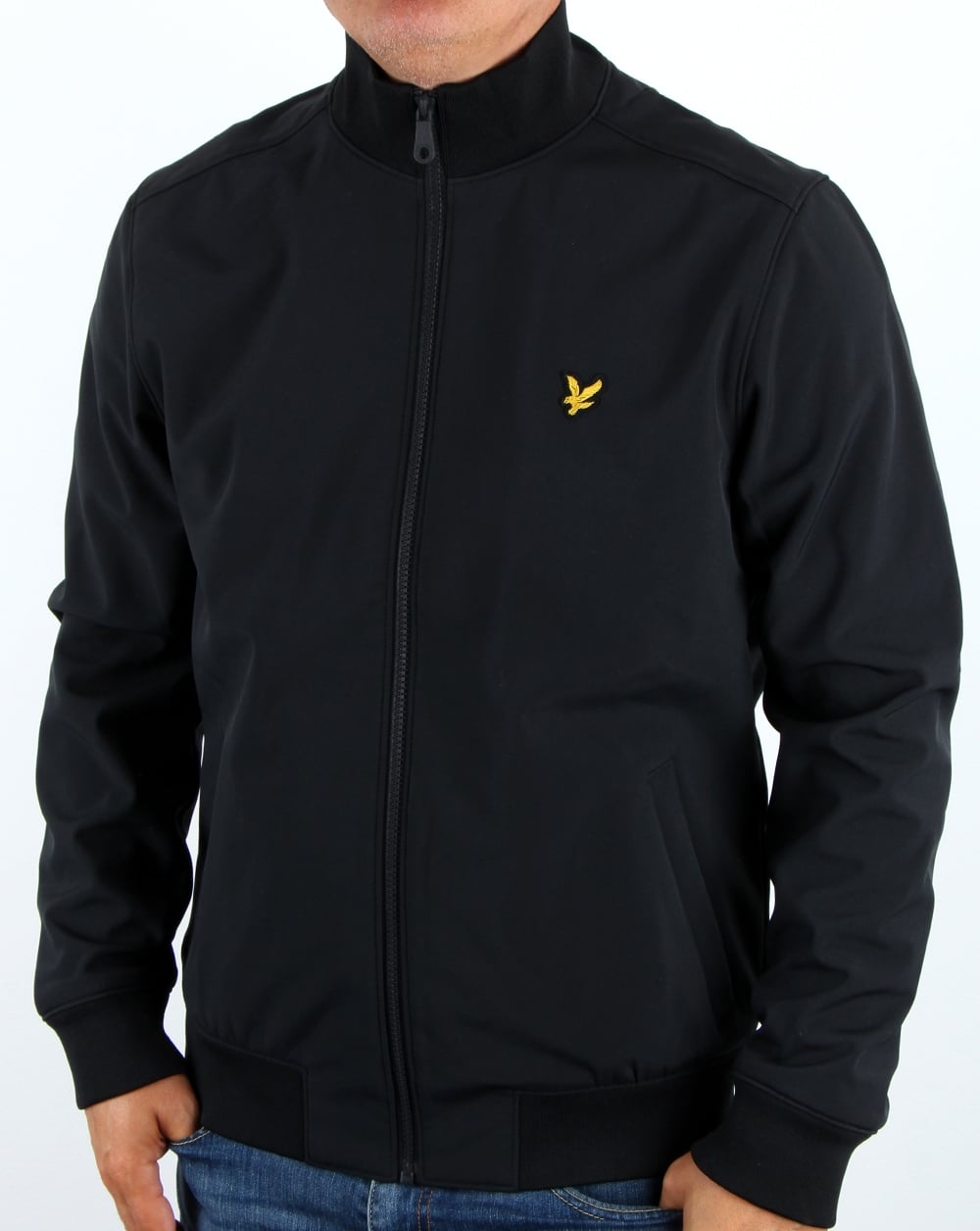 Lyle And Scott Soft Shell Jacket Black