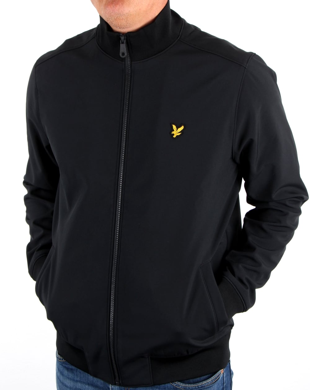 Lyle And Scott Soft Shell Jacket Black