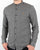 Farah Steen Grandad Collar Shirt Gravel