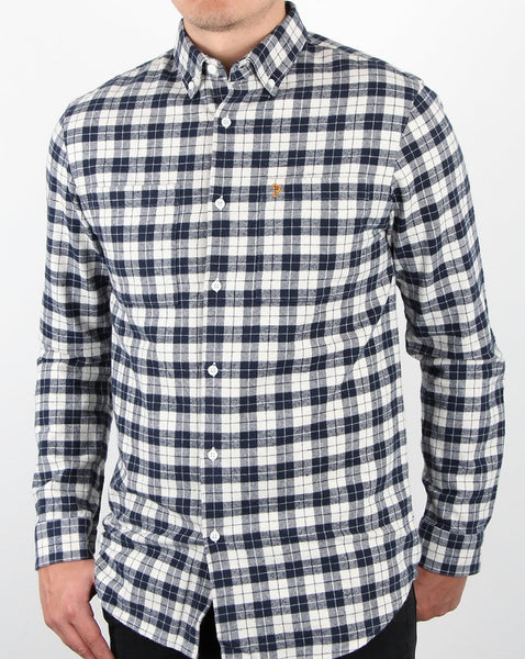 Farah Coleville Shirt True Navy