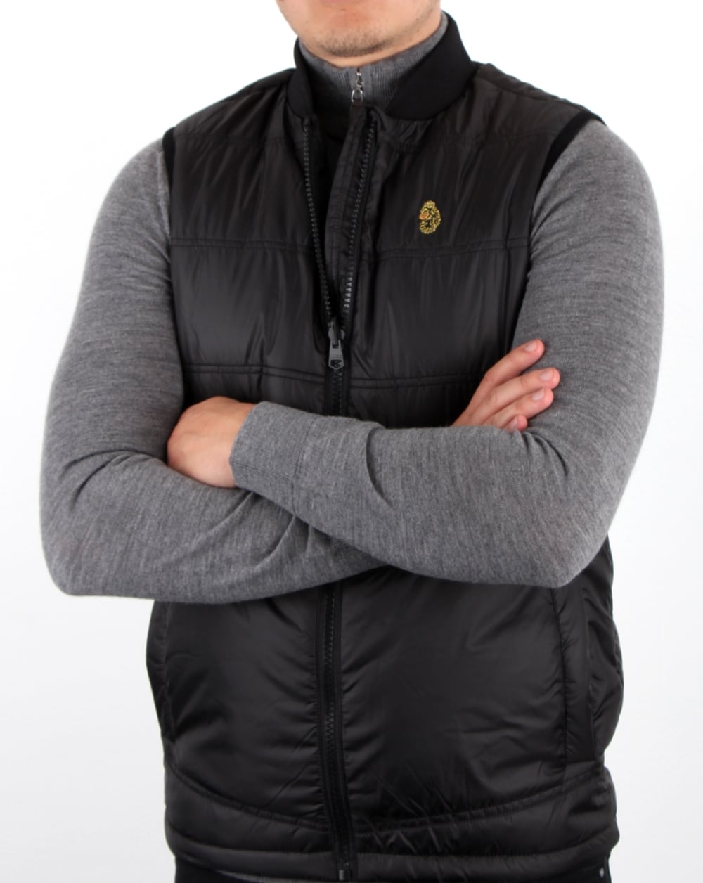 Luke Gilner Gilet Black