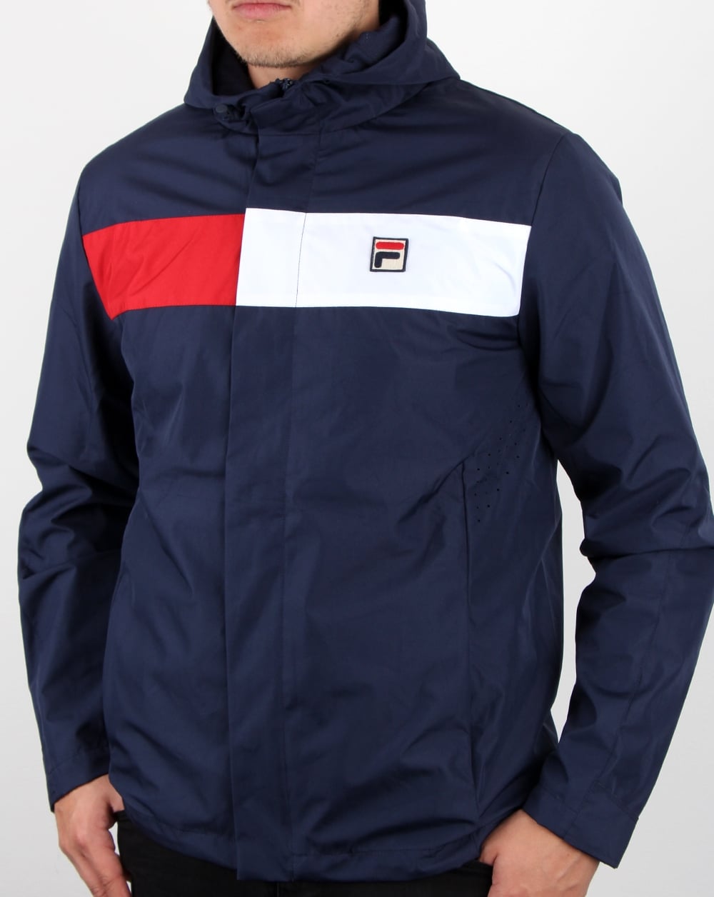Fila Vintage Cardova Jacket Navy