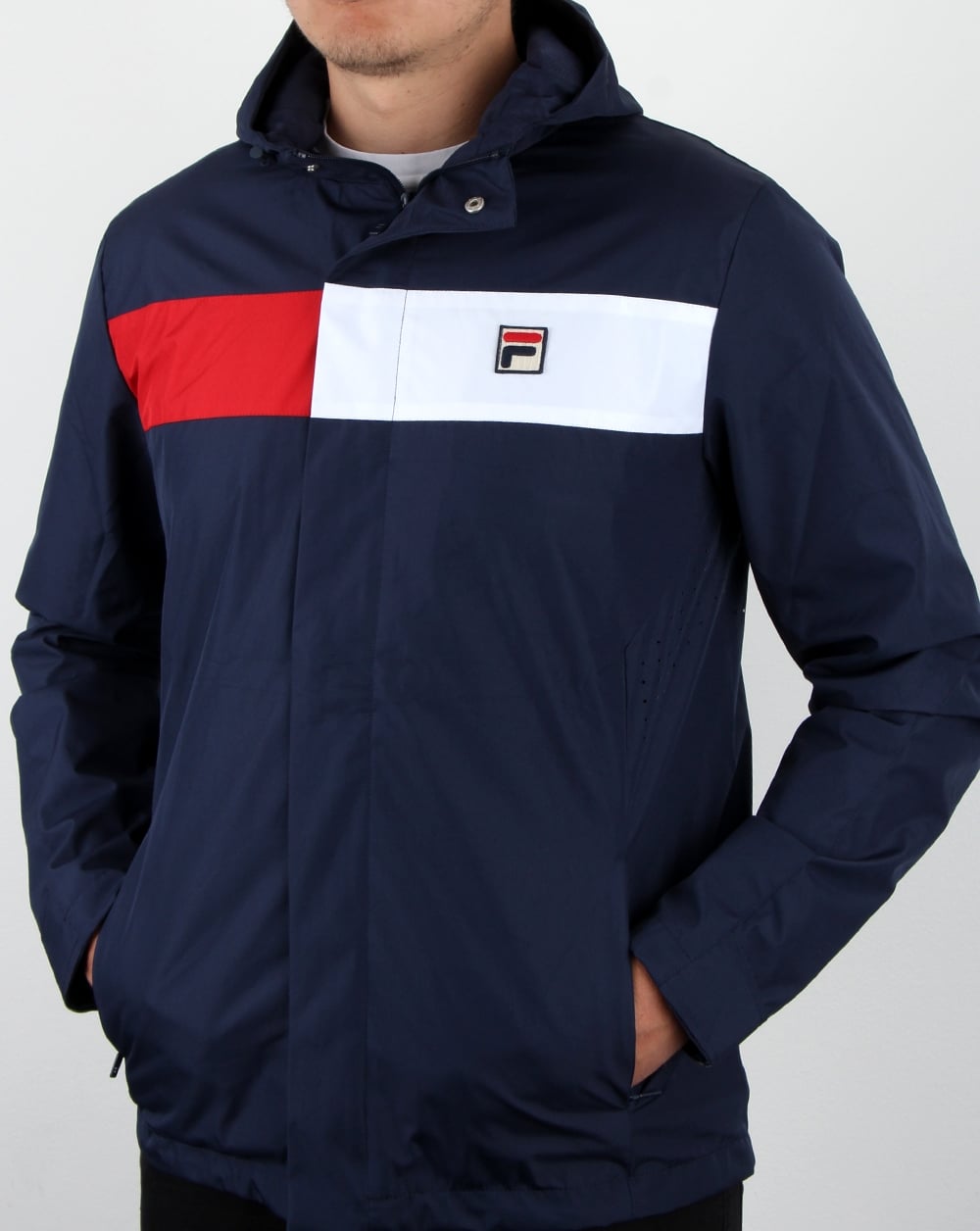 Fila Vintage Cardova Jacket Navy