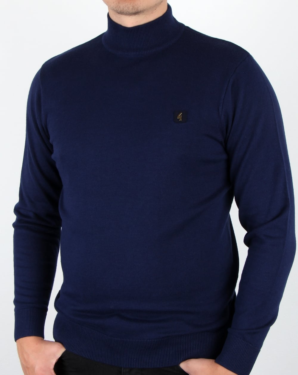 Gabicci Vintage Duke Jumper Surf Blue