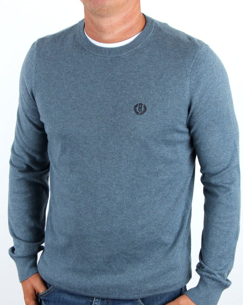 Henri Lloyd Morgan Crew Neck Knit Blue