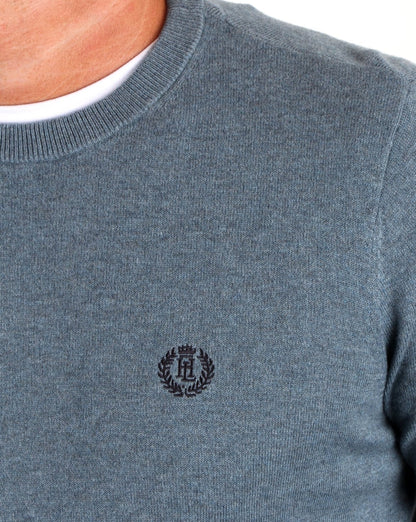 Henri Lloyd Morgan Crew Neck Knit Blue