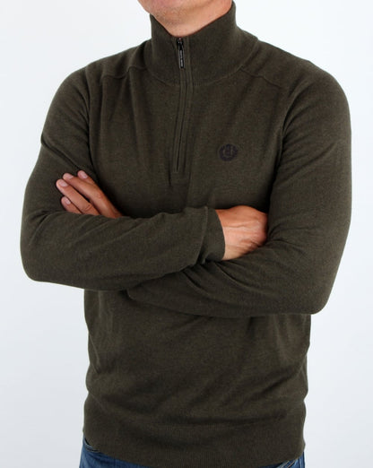 Henri Lloyd Morgan Half Zip Knit Litchen