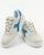 Diadora Borg Elite Suede Trainers White/Royal/Red