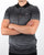 Lacoste Zip Neck Polo Shirt Black/copper