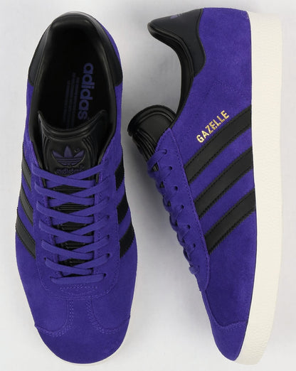 Adidas Gazelle Trainers Purple/Black