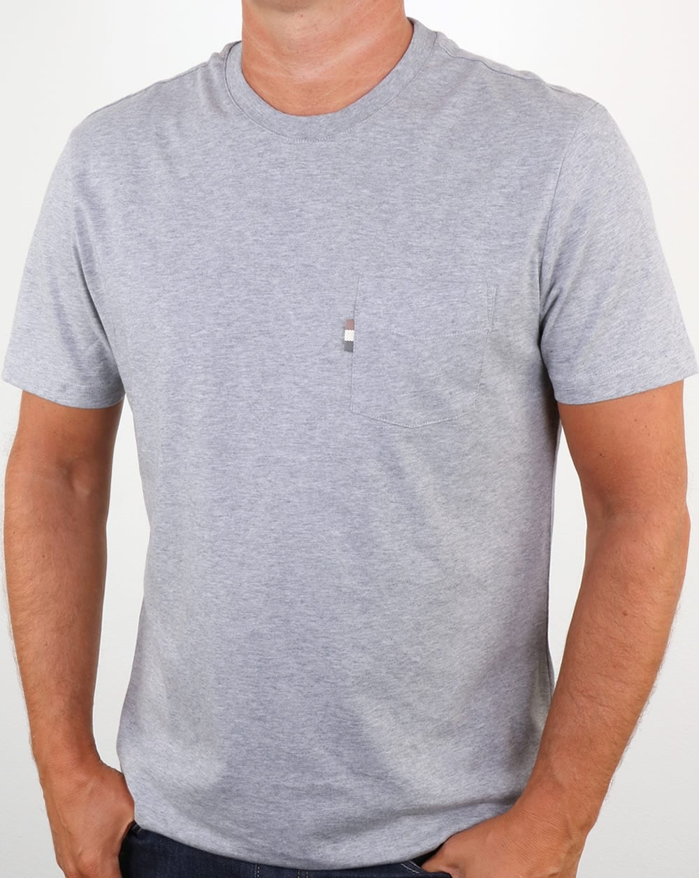 Aquascutum Wilmslow T Shirt Grey