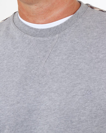 Aquascutum Oliver Crew Neck Sweat Grey
