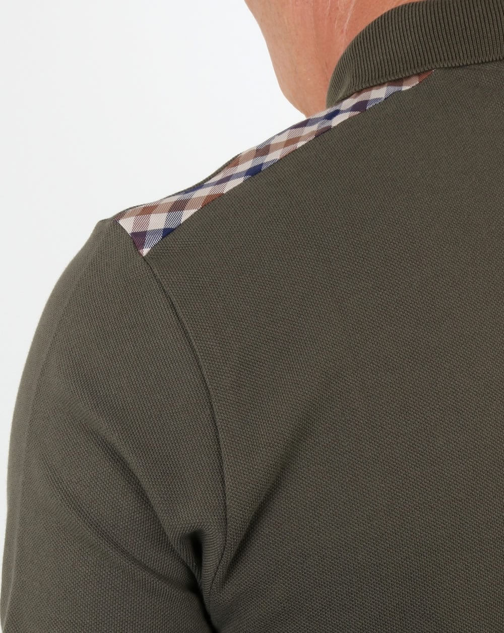 Aquascutum Hill Polo Shirt Military Green