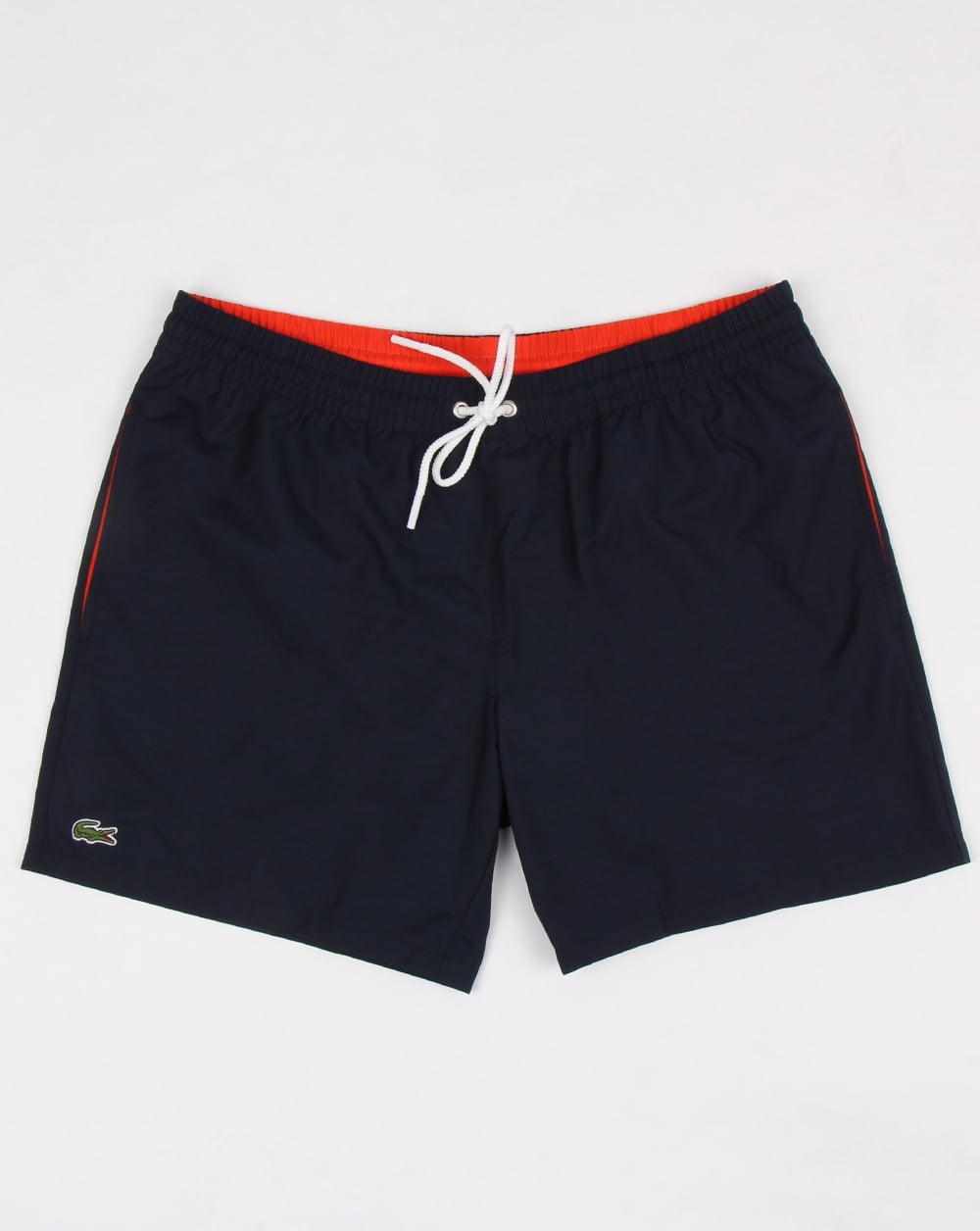 Lacoste Swim Shorts Navy/mexico Red