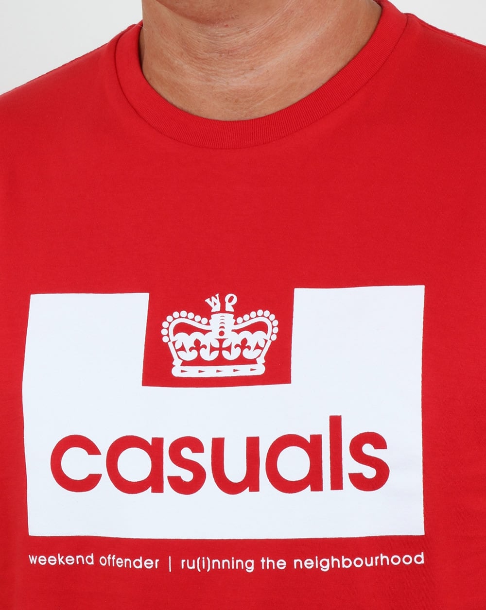 Weekend Offender Casuals T Shirt Red