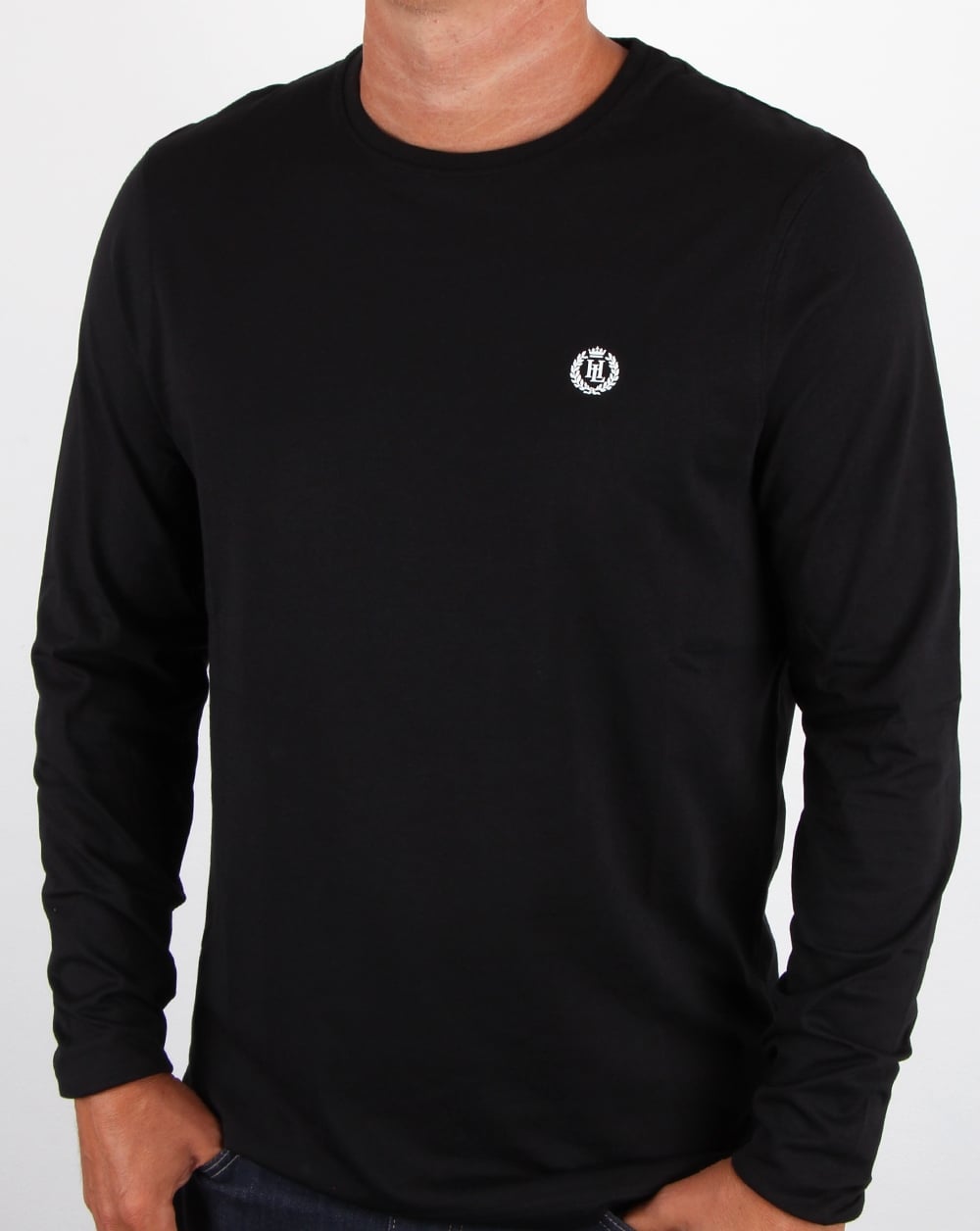 Henri Lloyd Radar Long Sleeve T Shirt Black