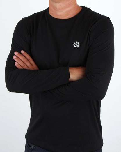 Henri Lloyd Radar Long Sleeve T Shirt Black