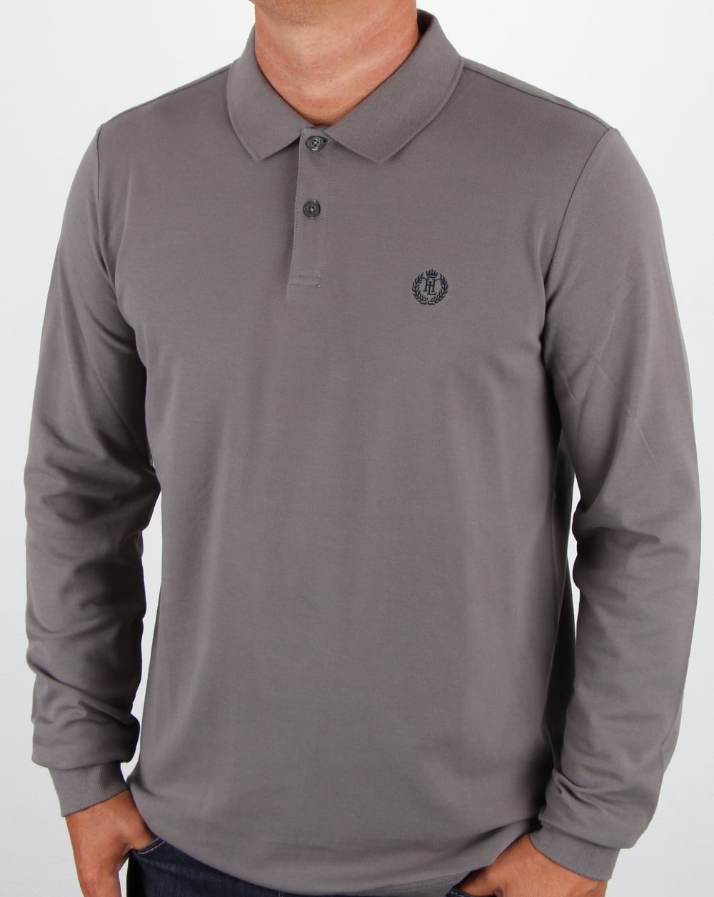 Henri Lloyd Musburry Ls Polo Shirt Flint Grey