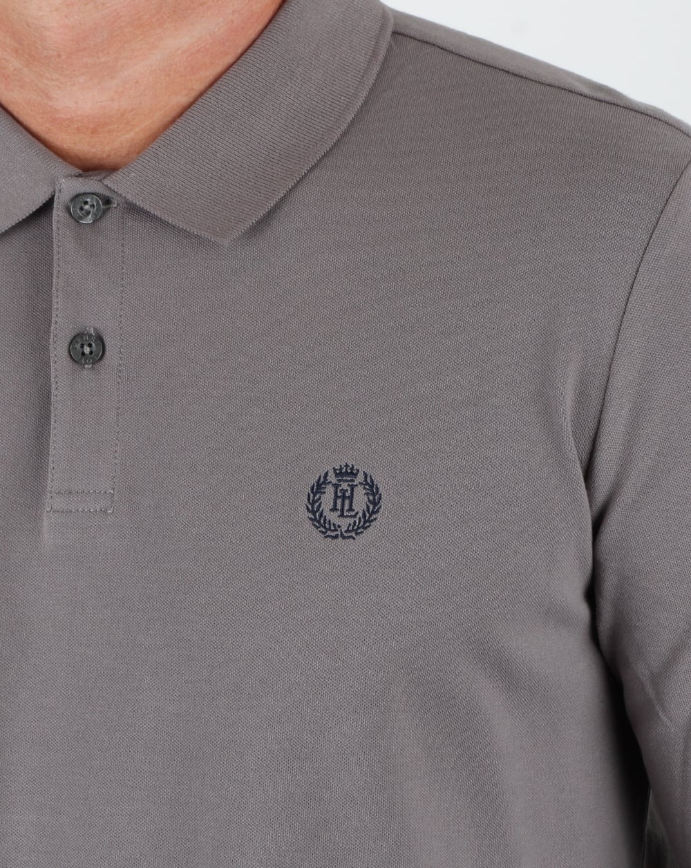 Henri Lloyd Musburry Ls Polo Shirt Flint Grey