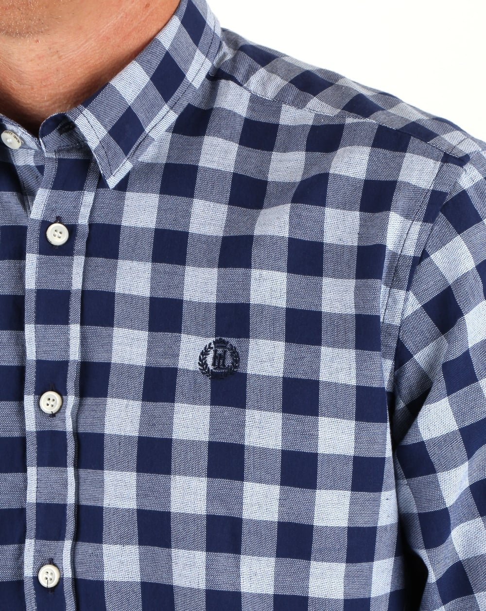Henri Lloyd Ramore Check Shirt Navy White