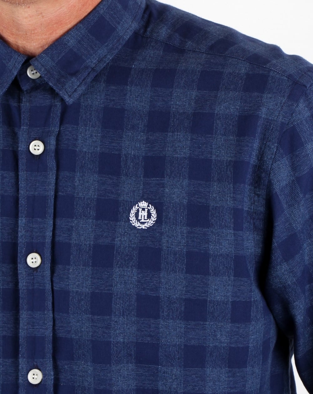 Henri Lloyd Ramore Check Shirt Eclipse Blues
