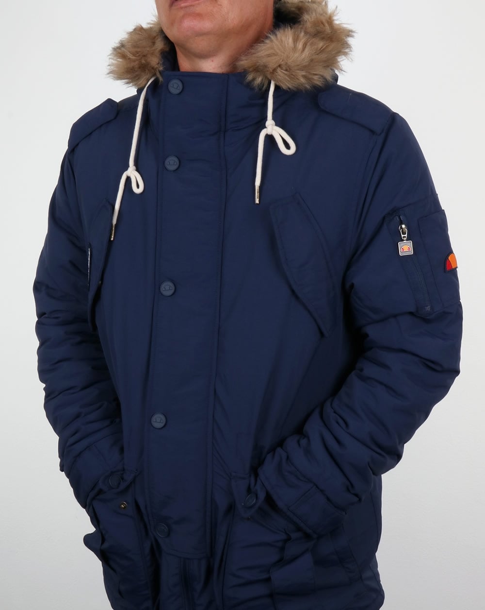 Ellesse Blizzard Parka Navy
