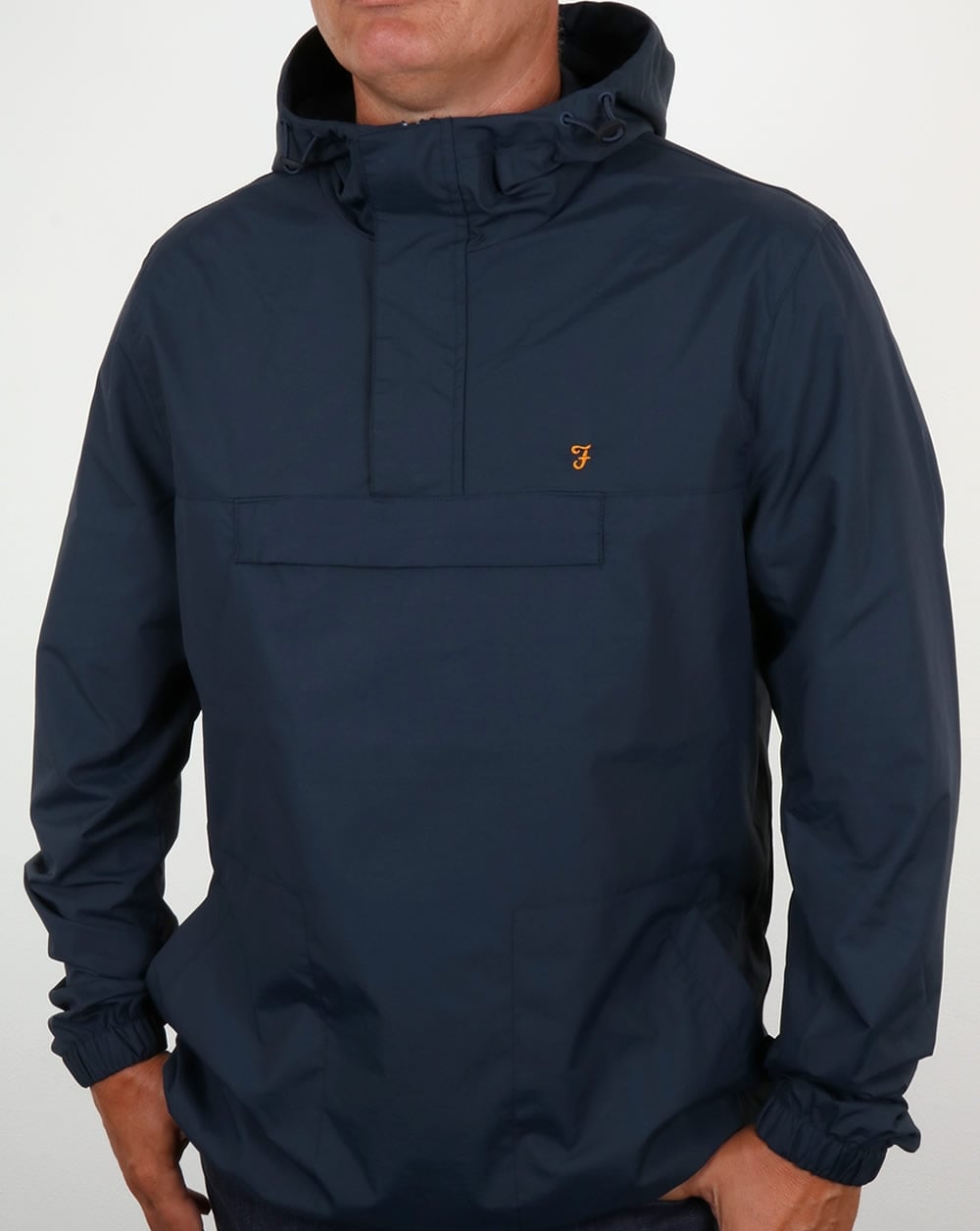 Farah Clydesdale Overhead Jacket Navy