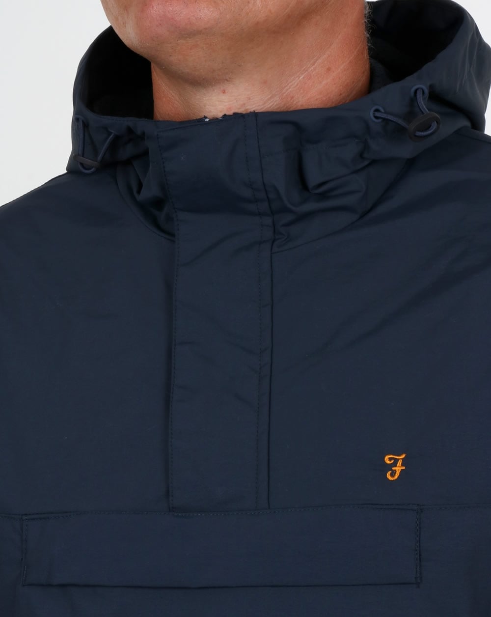 Farah Clydesdale Overhead Jacket Navy