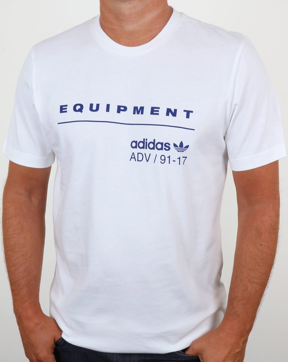 Adidas Originals EQT PDX Classic T Shirt White/Mystery Ink