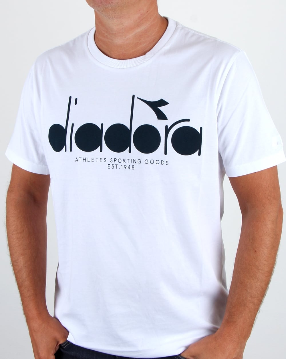 Diadora Logo T-shirt White