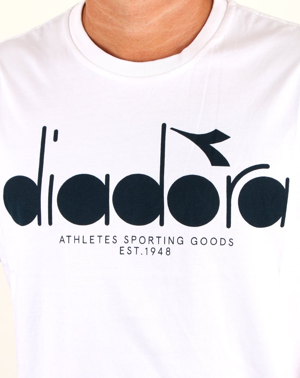 Diadora Logo T-shirt White
