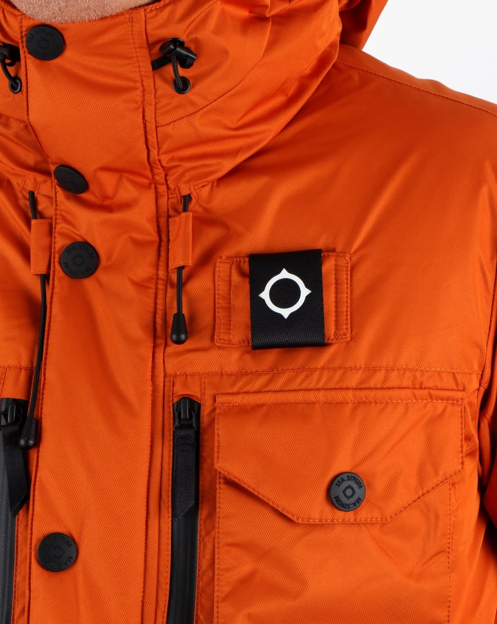 Ma.strum Greyback Down Fill Parka Gold Flame