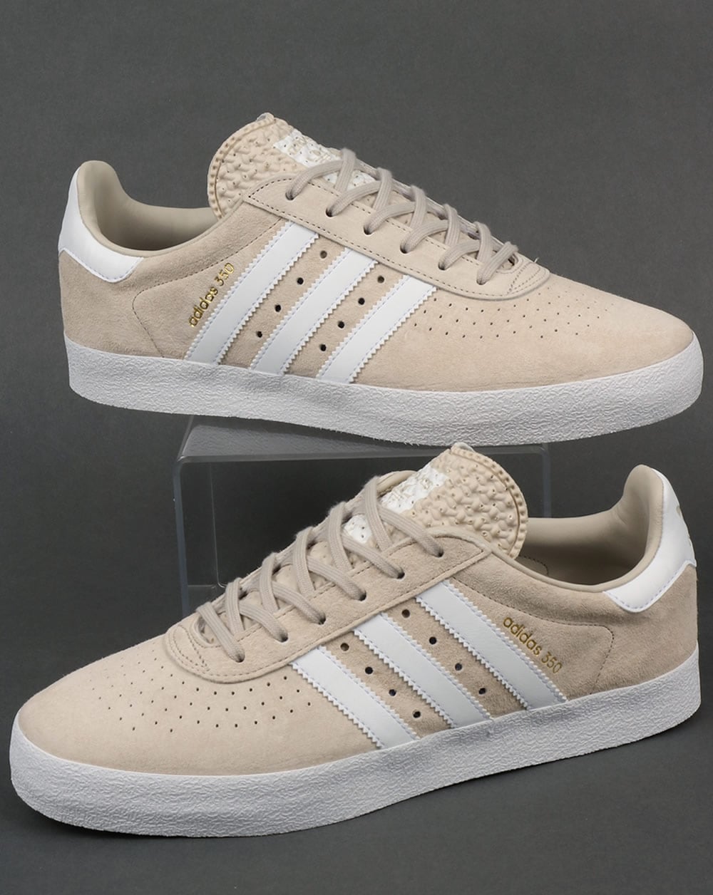 Adidas 350 Trainers Off White