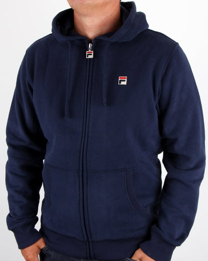 Fila Vintage Full Zip Hoody Navy