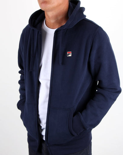 Fila Vintage Full Zip Hoody Navy