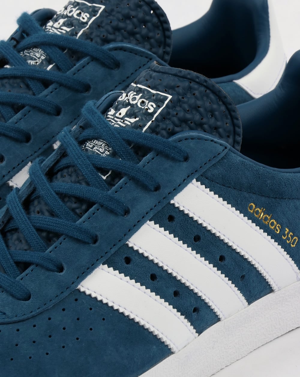 Adidas 350 Trainers Blue Night/White