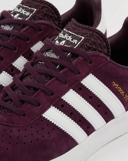 Adidas 350 Trainers Deep Plum/White