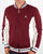 Fila Vintage Mk1 Settanta Track Top New Burgundy