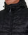 Luke Paddie Spot Quilted Hooded Jacket Black