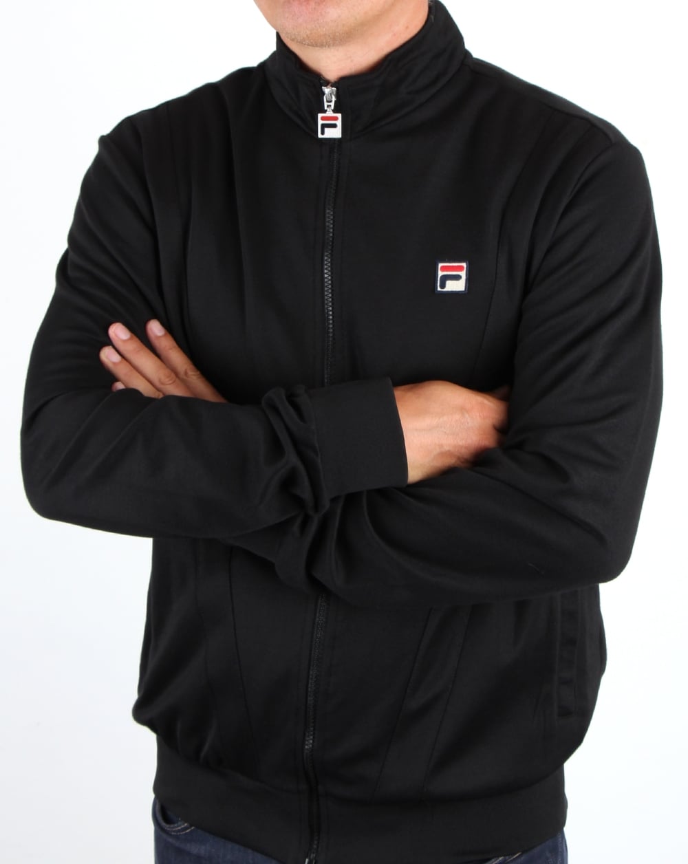 Fila Vintage Grosso Track Top Black