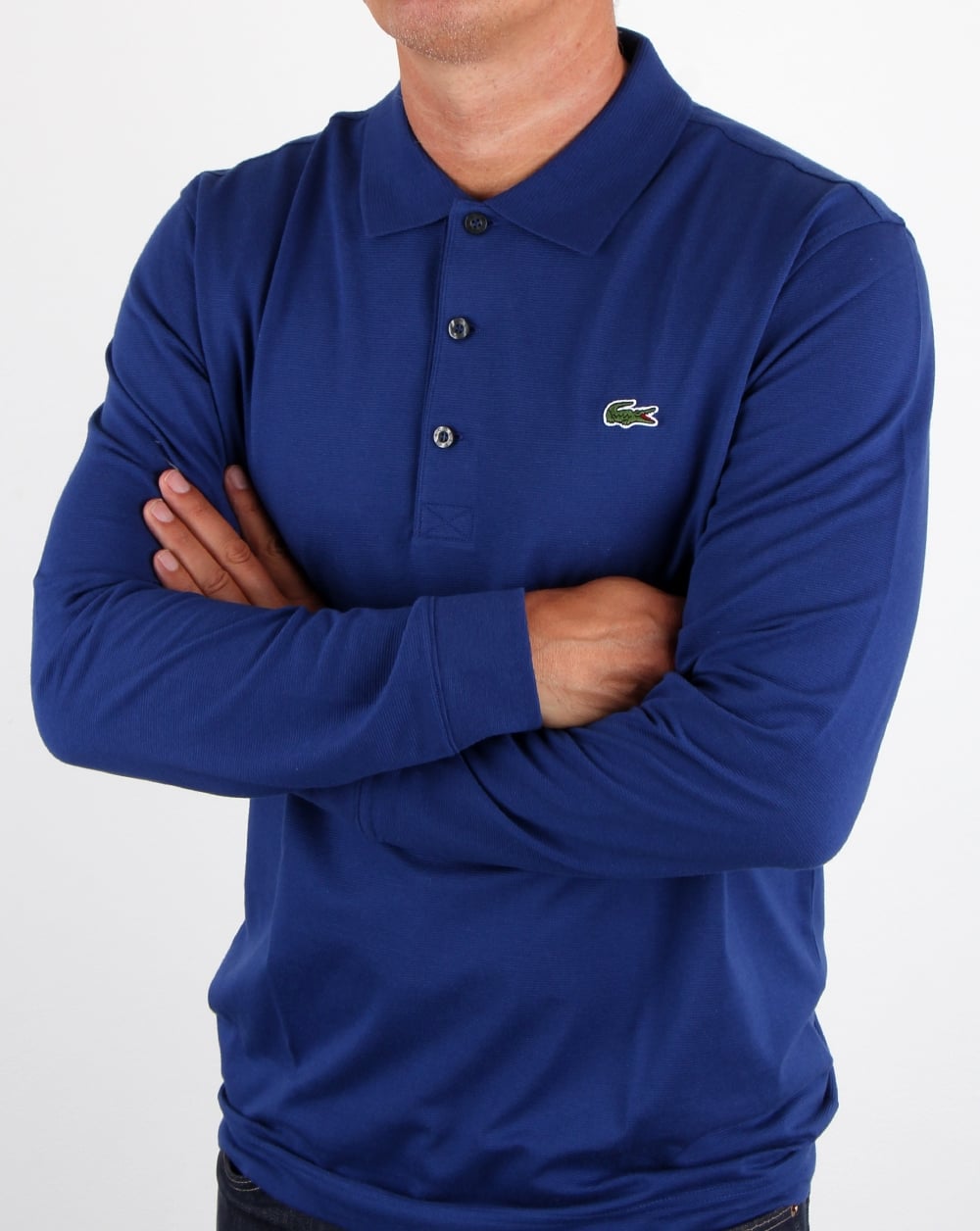 Lacoste Long Sleeve Polo Ocean