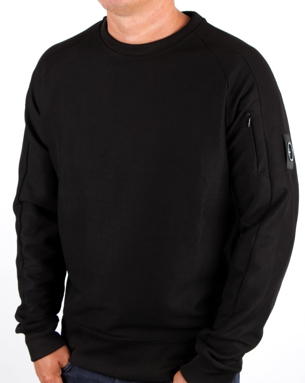 Marshall Artist Furtiva Crew Neck Sweat Black