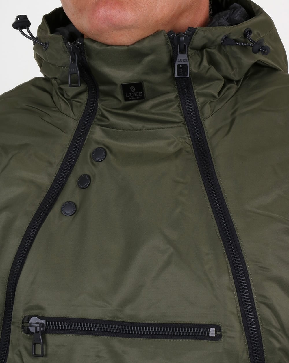 Luke Turvey Technical Jacket Khaki