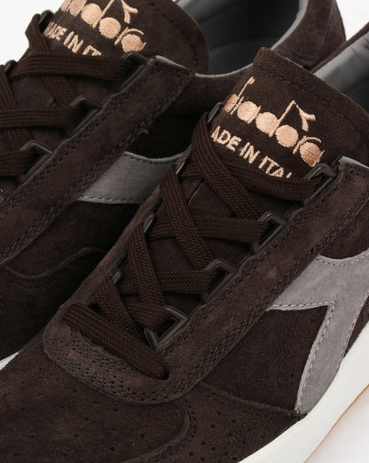Diadora B Elite Italia Suede Trainers Brown
